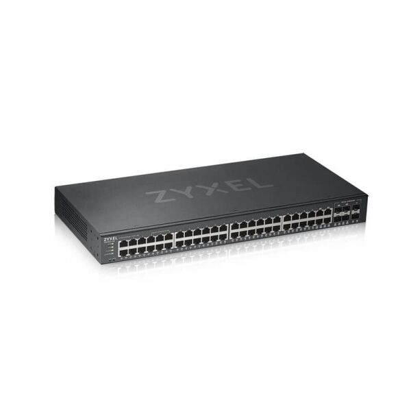Коммутатор ZYXEL GS1920-48V2 (GS1920-48V2-EU0101F) (44xGE, 4xGE/SFP, 2хSFP, Smart, NebulaFlex)
Коммутатор ZYXEL GS1920-48V2 (GS1920-48V2-EU0101F) (44xGE, 4xGE/SFP, 2хSFP, Smart, NebulaFlex)