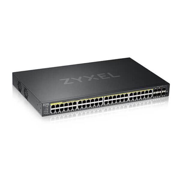 Коммутатор ZYXEL NebulaFlex GS2220-50HP (GS2220-50HP-EU0101F) (44xGE, 4xCombo, 2xSFP, L2, rackmount, max PoE 375)
Коммутатор ZYXEL NebulaFlex GS2220-50HP (GS2220-50HP-EU0101F) (44xGE, 4xCombo, 2xSFP, L2, rackmount, max PoE 375)