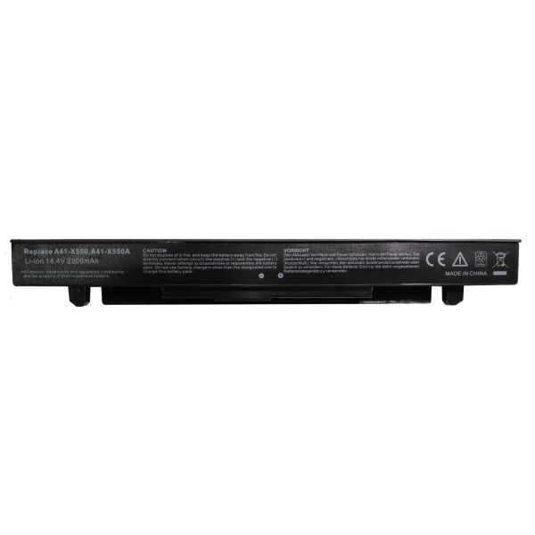 Аккумулятор для ноутбука Asus 2200мАч 14,4В-14,8В A41-X550, A41-X550A, Asus X450, Asus X550
Аккумулятор для ноутбука Asus 2200мАч 14,4В-14,8В A41-X550, A41-X550A, Asus X450, Asus X550