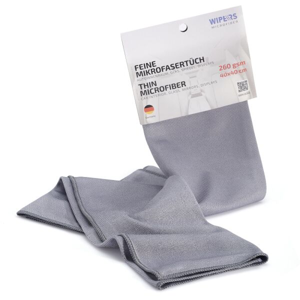 WIPERS Feine MikrofaserTüch нежная тонкая салфетка из микрофибры (Германия) 40х40 см 260 gsm
WIPERS Feine MikrofaserTüch нежная тонкая салфетка из микрофибры (Германия) 40х40 см 260 gsm