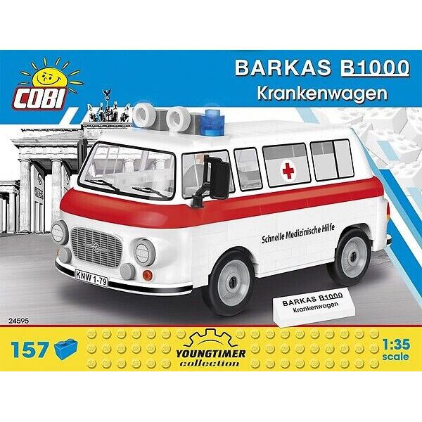 Обучающий конструктор Barkas B1000 Krankenwagen (Schnelle Medizinische Hilfe) СОВІ 24595
Обучающий конструктор Barkas B1000 Krankenwagen (Schnelle Medizinische Hilfe) СОВІ 24595