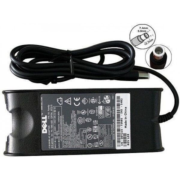 Зарядное устройство для ноутбука Dell 19.5V, 3.34A, 65W, 7.4 х 5.0 мм с иглой внутри 0382
Зарядное устройство для ноутбука Dell 19.5V, 3.34A, 65W, 7.4 х 5.0 мм с иглой внутри 0382