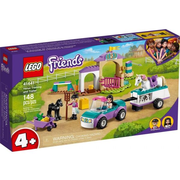 Конструктор LEGO Friends Тренировка лошади и прицеп для перевозки 148 деталей (41441)
Конструктор LEGO Friends Тренировка лошади и прицеп для перевозки 148 деталей (41441)