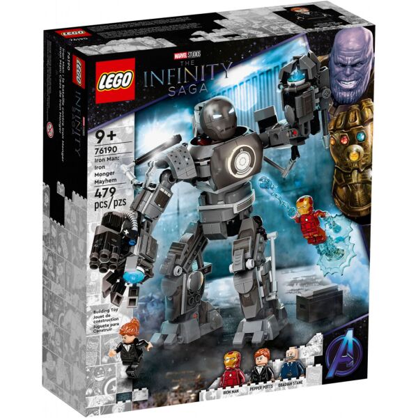 Конструктор LEGO Super Heroes Железный человек схватка с Железным Торговцем (76190)
Конструктор LEGO Super Heroes Железный человек схватка с Железным Торговцем (76190)