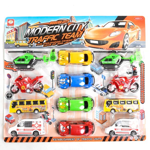 Набор транспорта Kimi с инерционным механизмом Разноцветный 6974010098149 
Набор транспорта Kimi с инерционным механизмом Разноцветный 6974010098149