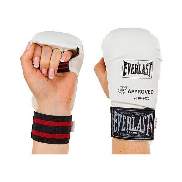 Оборудование, экипировка для бокса и единоборств Перчатки для каратэ Everlast BO-3956 M Белый (37429100)
Оборудование, экипировка для бокса и единоборств Перчатки для каратэ Everlast BO-3956 M Белый (37429100)