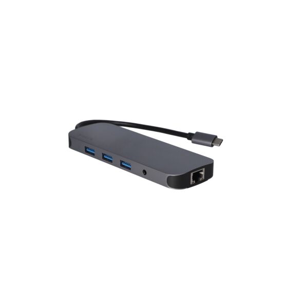 USB-хаб адаптер Ailink Aluminium Gigabit Ethernet USB-C 100W SD Hub Card Reader HDMI 4K Multi Port 9 в 1 Space
USB-хаб адаптер Ailink Aluminium Gigabit Ethernet USB-C 100W SD Hub Card Reader HDMI 4K Multi Port 9 в 1 Space