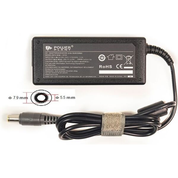 Блок питания для ноутбуков PowerPlant IBM/LENOVO 220V, 20V 65W 3.25A (7.9*5.5) (IB65H7955)
Блок питания для ноутбуков PowerPlant IBM/LENOVO 220V, 20V 65W 3.25A (7.9*5.5) (IB65H7955)