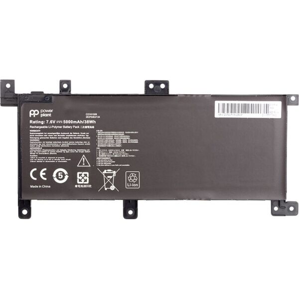 Аккумулятор PowerPlant для ноутбуков ASUS VivoBook X556U (C21N1509) 7.6V 5000mAh (NB430963)
Аккумулятор PowerPlant для ноутбуков ASUS VivoBook X556U (C21N1509) 7.6V 5000mAh (NB430963)