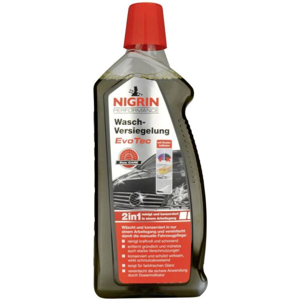 NIGRIN Performance Wasch-Versiegelung EvoTec автошампунь с силантом и индикатором дозировки (Германия) 1 л
NIGRIN Performance Wasch-Versiegelung EvoTec автошампунь с силантом и индикатором дозировки (Германия) 1 л