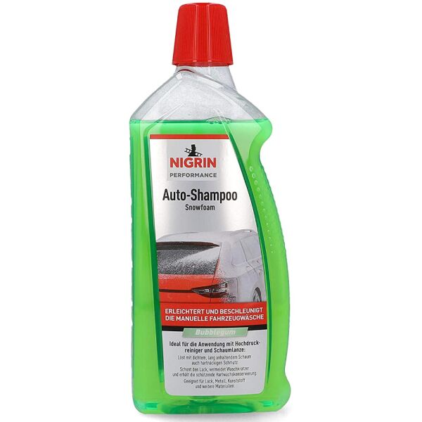 NIGRIN Performance Auto-Shampoo Snowfoam автошампунь сильно пенящийся Снежная Пена (Германия) 1 л
NIGRIN Performance Auto-Shampoo Snowfoam автошампунь сильно пенящийся Снежная Пена (Германия) 1 л
