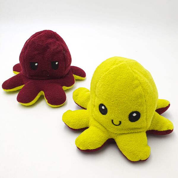 Мягкая игрушка Осьминог перевертыш двусторонний веселый грустный Mood Octopus 20 см UKC бордово/зеленый
Мягкая игрушка Осьминог перевертыш двусторонний веселый грустный Mood Octopus 20 см UKC бордово/зеленый