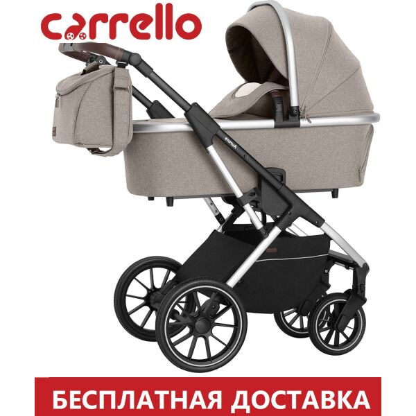 Коляска универсальная CARRELLO Aurora 3 в 1 (Каррелло Аурора) CRL-6502/2 (3in1) Almond Beige с дождевиком
Коляска универсальная CARRELLO Aurora 3 в 1 (Каррелло Аурора) CRL-6502/2 (3in1) Almond Beige с дождевиком