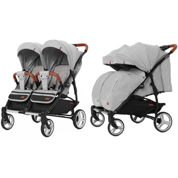 Детская прогулочная коляска Carrello Connect (Каррелло Конект) CRL-5502 Rock Gray, для двойни Цвет Серый
Детская прогулочная коляска Carrello Connect (Каррелло Конект) CRL-5502 Rock Gray, для двойни Цвет Серый
