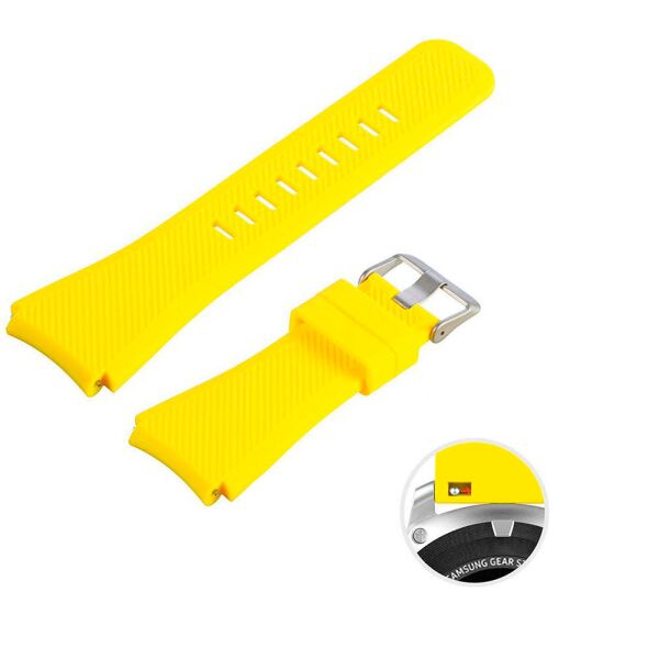 Бреслет к Samsung Galaxy Watch 3 45mm (SM-R840) - желтый / силикон / размер L / Watchbands (WB001YELLOWNW6)
Бреслет к Samsung Galaxy Watch 3 45mm (SM-R840) - желтый / силикон / размер L / Watchbands (WB001YELLOWNW6)