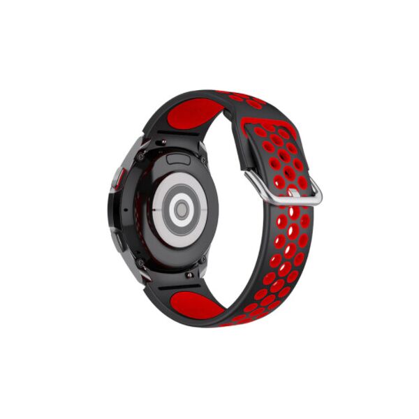 Ремешок для Samsung Galaxy Watch 4 Classic 46mm - черно-красный / ширина крепления 20мм / силикон перфорация / размер L / Watchbands Uniq (WB00S4GALAXYUNIQ1CLASSIC446)
Ремешок для Samsung Galaxy Watch 4 Classic 46mm - черно-красный / ширина крепления 20мм / силикон перфорация / размер L / Watchbands Uniq (WB00S4GALAXYUNIQ1CLASSIC446)