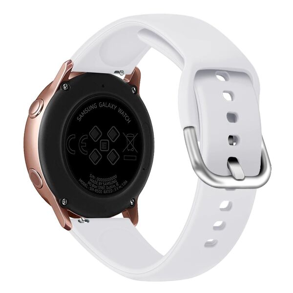 Силиконовый ремешок Watchbands белый для Samsung Galaxy Watch 3 41mm - размер L (WB0021NORMALWHITEG3)
Силиконовый ремешок Watchbands белый для Samsung Galaxy Watch 3 41mm - размер L (WB0021NORMALWHITEG3)