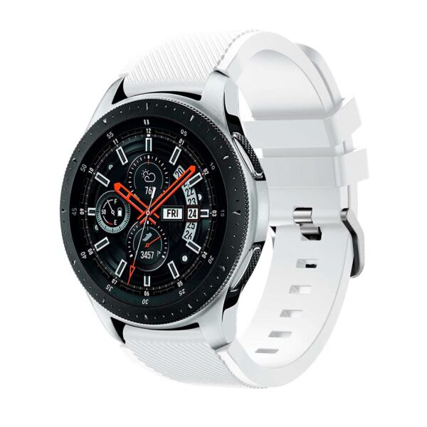 Силиконовый ремешок Watchbands для Samsung Galaxy Watch 46mm Silver - белый (WB001WHITE46M)
Силиконовый ремешок Watchbands для Samsung Galaxy Watch 46mm Silver - белый (WB001WHITE46M)