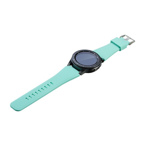 Силиконовый ремешок Watchbands для Samsung Gear S3 / Samsung Galaxy Watch 46mm Silver - бирюзовый (WB001TURQUOISEN)
Силиконовый ремешок Watchbands для Samsung Gear S3 / Samsung Galaxy Watch 46mm Silver - бирюзовый (WB001TURQUOISEN)