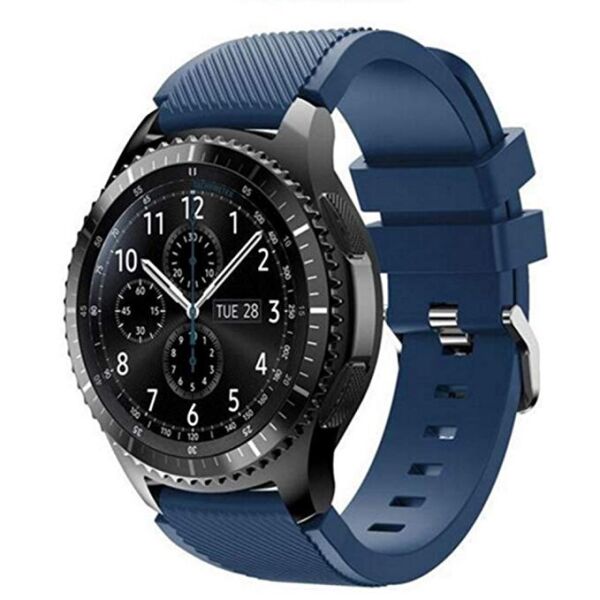 Силиконовый ремешок Watchbands для Samsung Galaxy Watch 46mm Silver - синий (WB001DARKBLUE3)
Силиконовый ремешок Watchbands для Samsung Galaxy Watch 46mm Silver - синий (WB001DARKBLUE3)