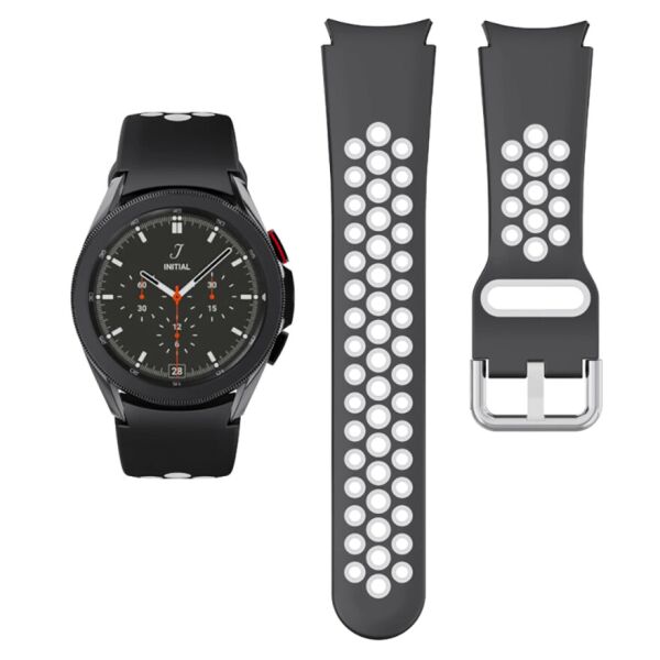 Ремешок к Samsung Galaxy Watch 4 40mm - черно-белый / ширина крепления 20мм / силикон перфорация / размер L / Watchbands Uniq (WB00S4GALAXYUNIQ2-440)
Ремешок к Samsung Galaxy Watch 4 40mm - черно-белый / ширина крепления 20мм / силикон перфорация / размер L / Watchbands Uniq (WB00S4GALAXYUNIQ2-440)