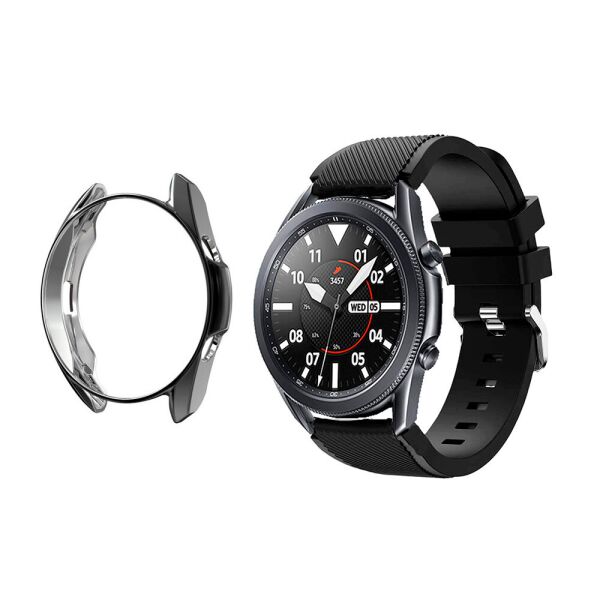 Комплект Watchbands: силиконовый ремешок Gear черный + чехол черный для Samsung Galaxy Watch 3 45mm (WBKW-345-7)
Комплект Watchbands: силиконовый ремешок Gear черный + чехол черный для Samsung Galaxy Watch 3 45mm (WBKW-345-7)