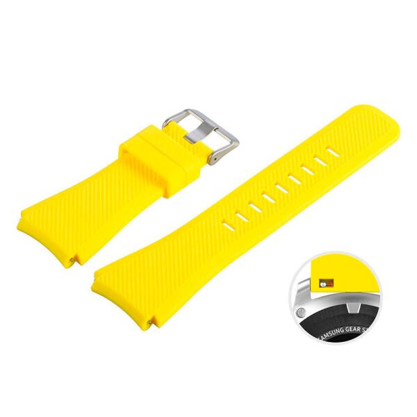 Ремешок для Samsung Galaxy Watch 46mm (SM-R800) - желтый / силикон / размер L / Watchbands (WB001YELLOWNW5)
Ремешок для Samsung Galaxy Watch 46mm (SM-R800) - желтый / силикон / размер L / Watchbands (WB001YELLOWNW5)