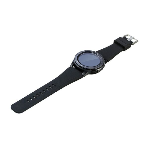 Ремешок для Samsung Gear S3 - черный / силикон / размер L / ширина крепления 22мм / Watchbands (WB001BLACK20N2)
Ремешок для Samsung Gear S3 - черный / силикон / размер L / ширина крепления 22мм / Watchbands (WB001BLACK20N2)