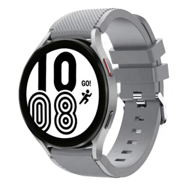 Ремешок для Samsung Galaxy Watch 4 44mm - серый / ширина крепления 20мм / размер L / силикон / Watchbands Gear (WB00S4GEAR3W444)
Ремешок для Samsung Galaxy Watch 4 44mm - серый / ширина крепления 20мм / размер L / силикон / Watchbands Gear (WB00S4GEAR3W444)