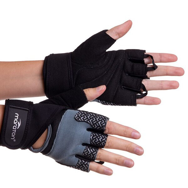 Перчатки Перчатки для фитнеса женские AI061221 M Черно-серый (07446029)
Перчатки Перчатки для фитнеса женские AI061221 M Черно-серый (07446029)