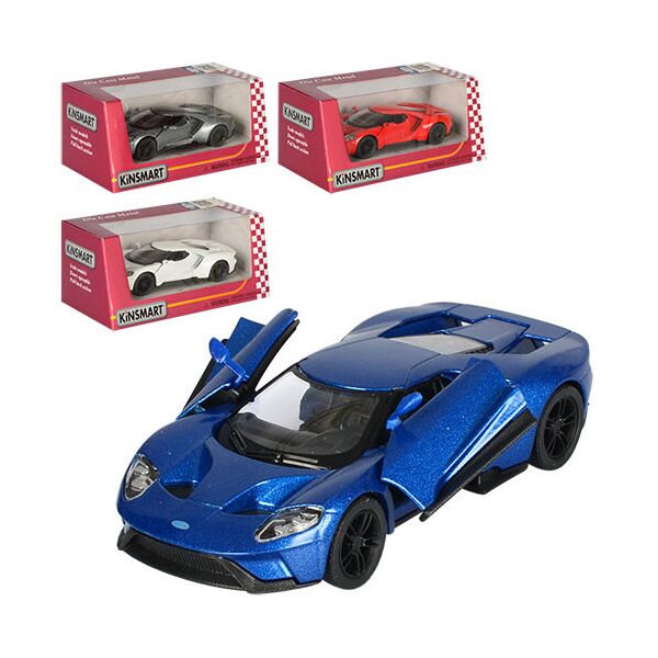 Машина метал. "Kinsmart" "FORD GT (2017)", инерц., откр. двери, 4 цвета, в кор. 16*8*7,5см (96шт/4)
Машина метал. "Kinsmart" "FORD GT (2017)", инерц., откр. двери, 4 цвета, в кор. 16*8*7,5см (96шт/4)