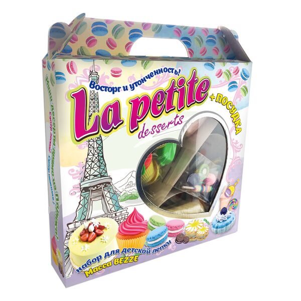 Набор для творчества тесто для лепки "La petite desserts", в кор. 27*24*5см, ТМ Стратег, Украина
Набор для творчества тесто для лепки "La petite desserts", в кор. 27*24*5см, ТМ Стратег, Украина