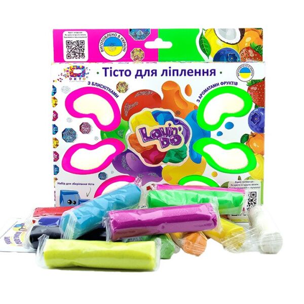 Набор теста для лепки TM Lovin'Do,12 цветов, блёстки, аромат, в кор. 20*15*2см (25шт)
Набор теста для лепки TM Lovin'Do,12 цветов, блёстки, аромат, в кор. 20*15*2см (25шт)