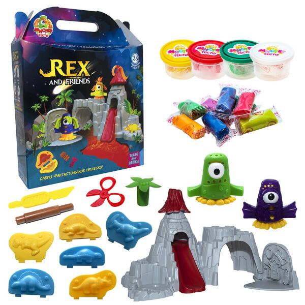 Набор для креативной творчести "Rex and friends", в кор. 41,5*32,5*17см, ТМ Стратег, Украина
Набор для креативной творчести "Rex and friends", в кор. 41,5*32,5*17см, ТМ Стратег, Украина