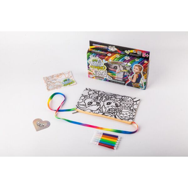 Набор для творчества "My Color Clutch", клатч-пенал раскраска, фломастеры, в кор. 22*15*3см (18шт)
Набор для творчества "My Color Clutch", клатч-пенал раскраска, фломастеры, в кор. 22*15*3см (18шт)
