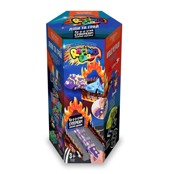 Набор креативного творчества "Racing clay" 2 укр. в кор.19*10*11см(8шт) 
Набор креативного творчества "Racing clay" 2 укр. в кор.19*10*11см(8шт)