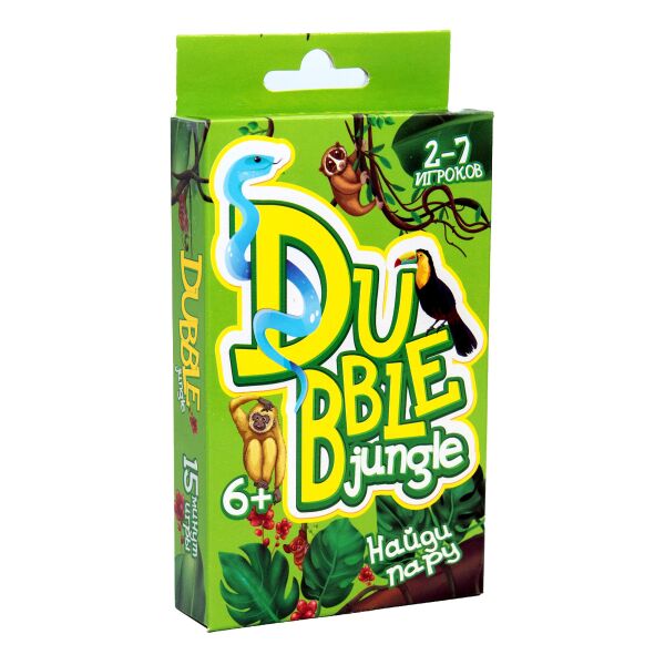Игра настольная рус., "Dubble jungle", в кор. 8*12,8*2см, ТМ Стратег, Украина (64шт)
Игра настольная рус., "Dubble jungle", в кор. 8*12,8*2см, ТМ Стратег, Украина (64шт)