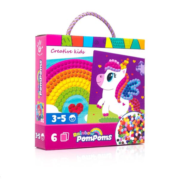 Набор для творчества "Rainbow pompoms. Єдиноріг" (укр), в кор. 23*24*5см, Украина, ТМ Влади Тойс (8)
Набор для творчества "Rainbow pompoms. Єдиноріг" (укр), в кор. 23*24*5см, Украина, ТМ Влади Тойс (8)