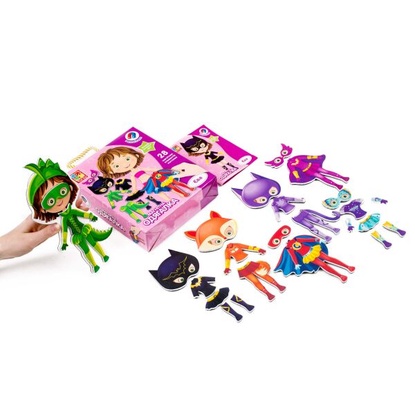 Магнитная игра-одевашка "Єва", укр., в кор. 18*22,5см, Украина, ТМ Влади Тойс
Магнитная игра-одевашка "Єва", укр., в кор. 18*22,5см, Украина, ТМ Влади Тойс