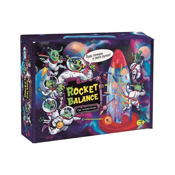 Игра настольная "Rocket Balance", укр., в кор. 24,7*18,2*5,5см, ТМ Стратег, Украина (11шт)
Игра настольная "Rocket Balance", укр., в кор. 24,7*18,2*5,5см, ТМ Стратег, Украина (11шт)
