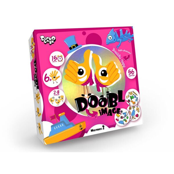 Игра настольная, большая "Doobl Image", развлекательная, украинская, в кор.19*4*19см (8шт)
Игра настольная, большая "Doobl Image", развлекательная, украинская, в кор.19*4*19см (8шт)