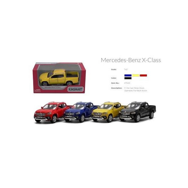 Машина метал."Kinsmart" "Mercedes X- class", 12,5см, 1:42, откр.дв/багажн, рез.колеса, 4 цвета, в кор.16*7*8 (24шт)
Машина метал."Kinsmart" "Mercedes X- class", 12,5см, 1:42, откр.дв/багажн, рез.колеса, 4 цвета, в кор.16*7*8 (24шт)