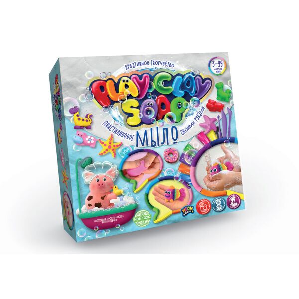 Набор для творчества "Пластилиновое мыло "PLAY CLAY SOAP" большой, рус., в кор. 19*19*4см (6шт)
Набор для творчества "Пластилиновое мыло "PLAY CLAY SOAP" большой, рус., в кор. 19*19*4см (6шт)