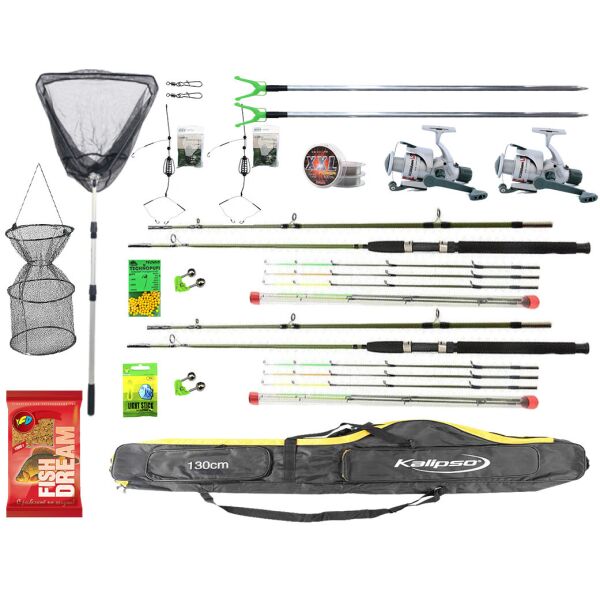 Набір риболовний все в одному "Два фідери Crocodile" з чохлом, максимальна комплектація
Набір риболовний все в одному "Два фідери Crocodile" з чохлом, максимальна комплектація