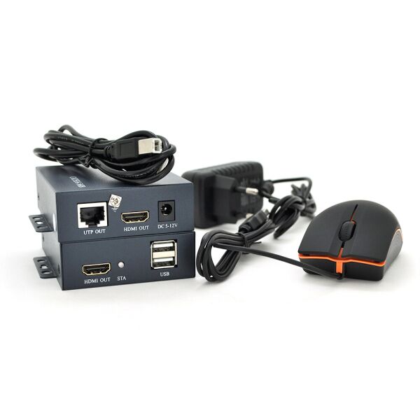 Одноканальний активний подовжувач HDMI сигналу по UTP кабелю. Дальність передачі: до 100 метрів, cat5e / cat6e 1080P / 3D. Управління через USB
Одноканальний активний подовжувач HDMI сигналу по UTP кабелю. Дальність передачі: до 100 метрів, cat5e / cat6e 1080P / 3D. Управління через USB