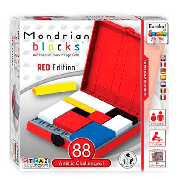 Головоломка Блоки Мондриана (красный) Eureka Ah!Ha Mondrian Blocks red 473553
Головоломка Блоки Мондриана (красный) Eureka Ah!Ha Mondrian Blocks red 473553