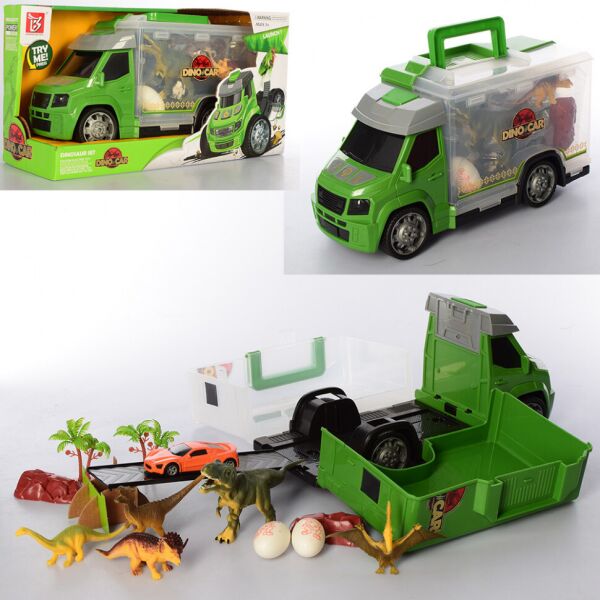 Детский игровой набор динозавров в машинке BOSHENGLONG TOYS машинка-чемоданчик инерционная (289-7)
Детский игровой набор динозавров в машинке BOSHENGLONG TOYS машинка-чемоданчик инерционная (289-7)
