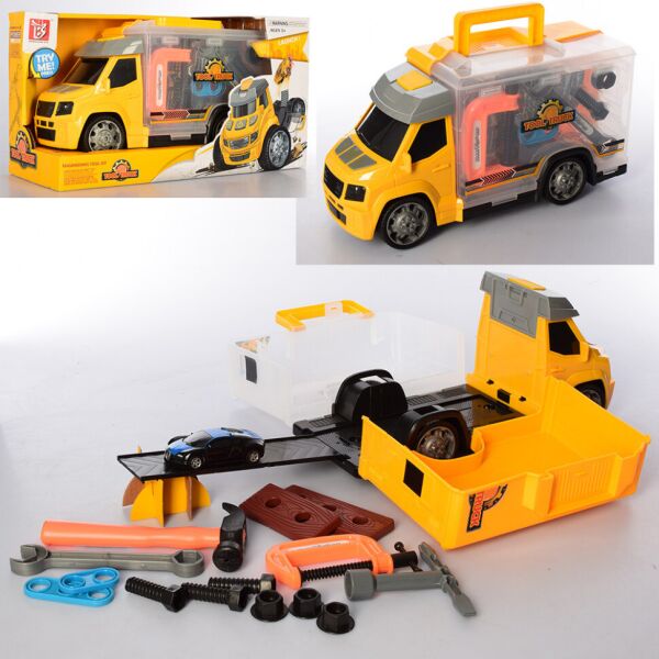 Детский игровой набор инструментов в машинке BOSHENGLONG TOYS машинка инерционная (289-5)
Детский игровой набор инструментов в машинке BOSHENGLONG TOYS машинка инерционная (289-5)