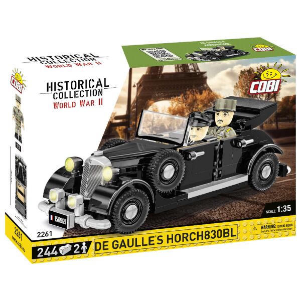 Конструктор автомобиль Cobi Historical Collection WWII CDG'S 1936 Horch 830 244 деталей COBI 2261
Конструктор автомобиль Cobi Historical Collection WWII CDG'S 1936 Horch 830 244 деталей COBI 2261