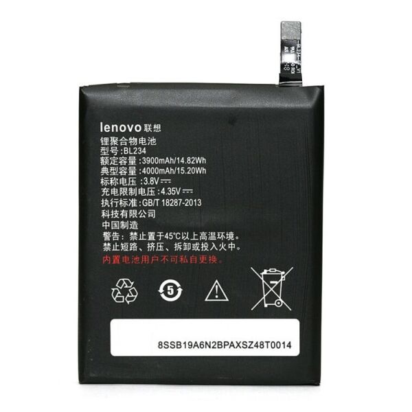 Аккумулятор батарея Lenovo A5000, P70, P70a, P70t, P90, Vibe P1m 3900 mAh BL234 PPTDV00DV6273 Original PRC
Аккумулятор батарея Lenovo A5000, P70, P70a, P70t, P90, Vibe P1m 3900 mAh BL234 PPTDV00DV6273 Original PRC